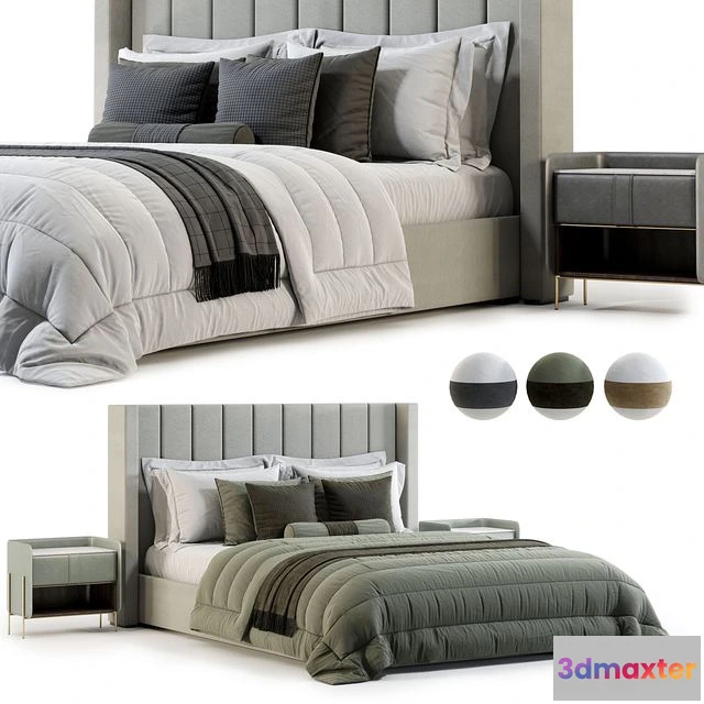 1559779 - RH MODENA VERTICAL BED 3D Max