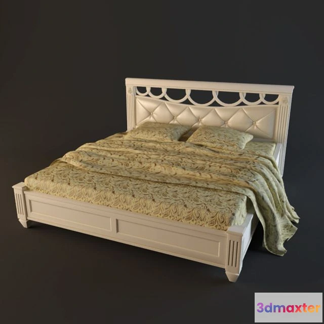 1561124 - Bed classic Shiko 3D Max