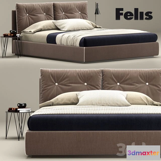 1561132 - Bed Scotty Felis 3D Max