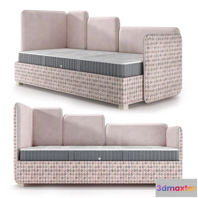 1562879 - Child Teenage Adult bed Level-01-Salon-05 3D Max