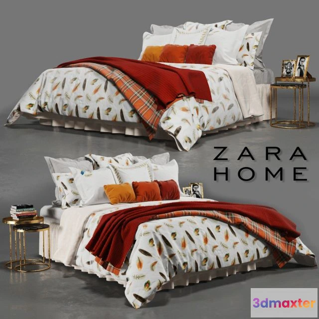 1563123 - Bed (Zara Home) 3D Max