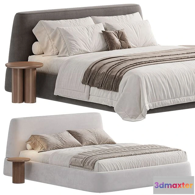 1563211 - Double Bed 4 PICEA BED 3D Max