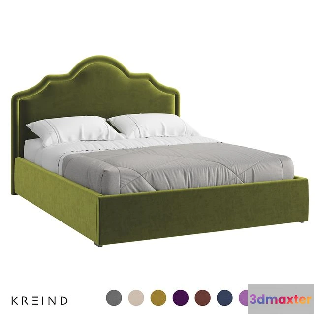 1563749 - Double bed Marion Natural №217 3D Max