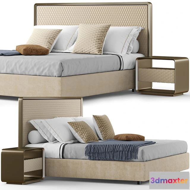 1564822 - Reflex OH Bed 3D Max