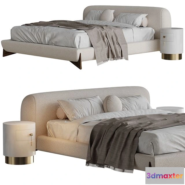 1564886 - Softbay bed 3D Max