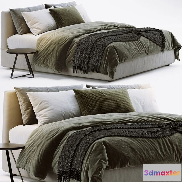 1566496 - Flou Merkurio Bed 3D Max