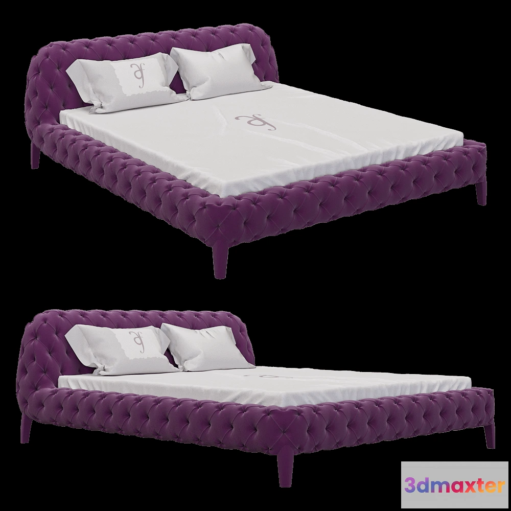 1614593 - Arketipo - Bed Windsor Dream 3D Max