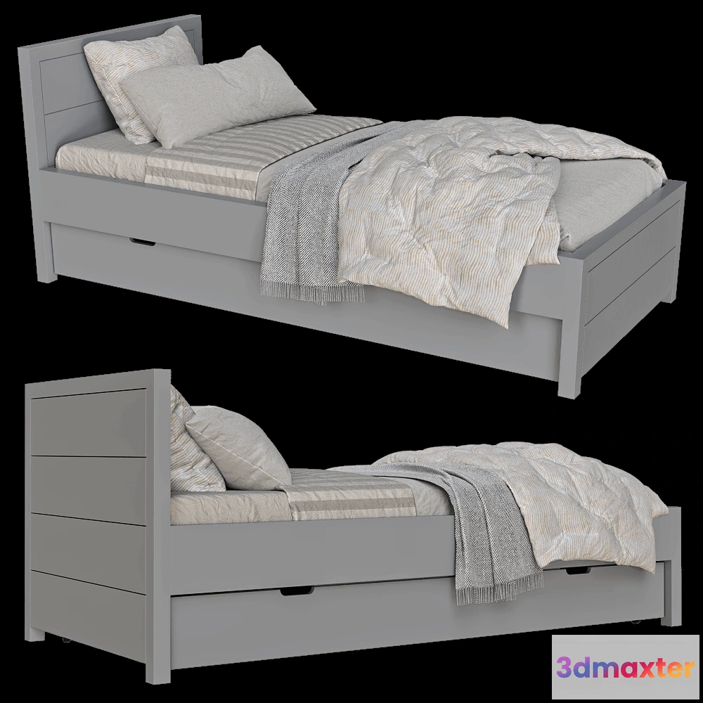 1614597 - Bami - Bed S8 SIMONE 3D Max