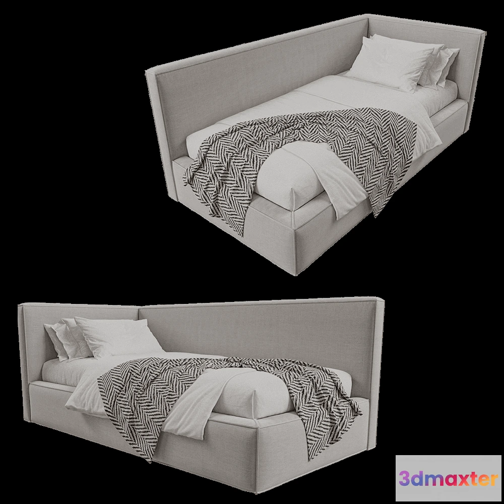 1614601 - Beds one - Child bed Monti 2 3D Max