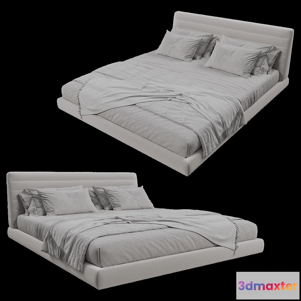 1614611 - Beds one - Bed Nau 3D Max