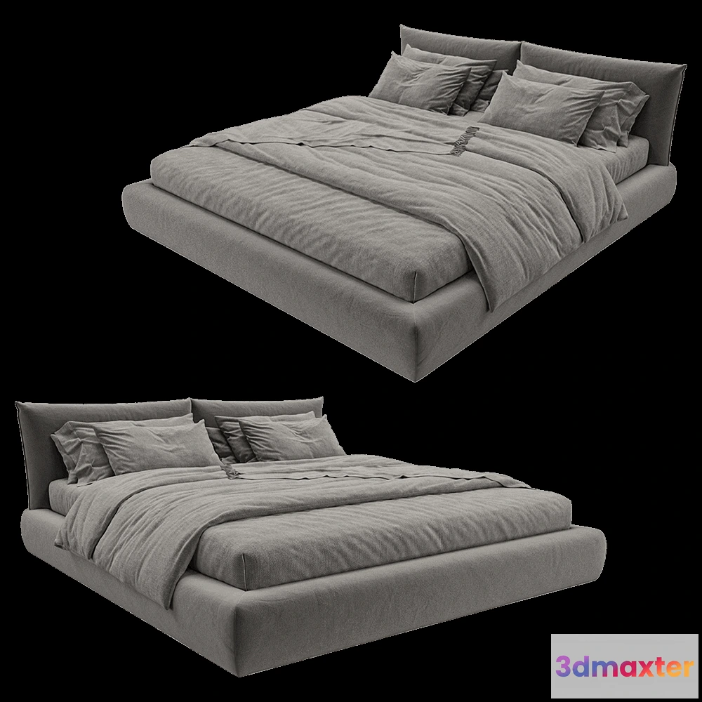 1614619 - Beds one - Bed Alvo 3D Max