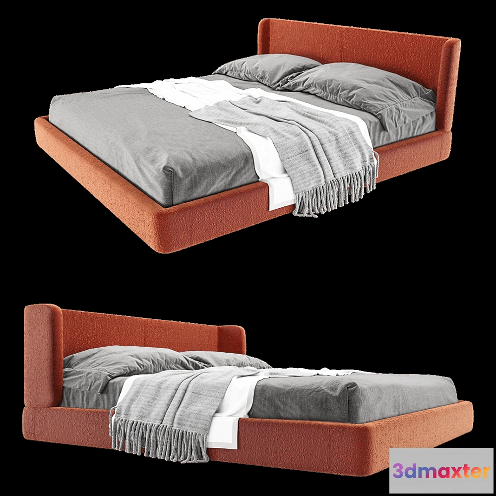 1614625 - Bino home - Bed Simple 3D Max