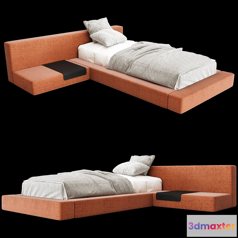 1614627 - Bino home - Bed Tetris half 3D Max