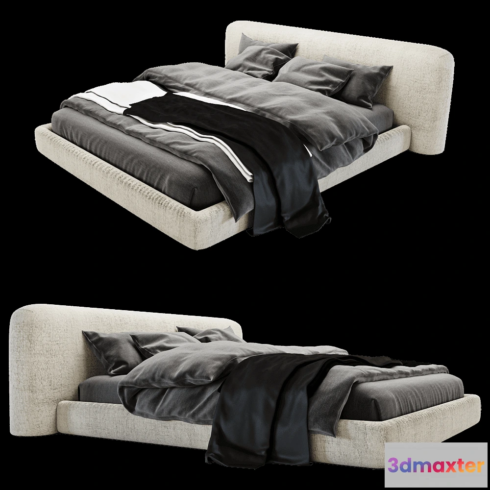 1614633 - Bino home - Bed Volume 3D Max