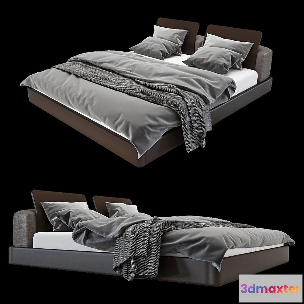 1614637 - Bino home - Bed Base 3D Max