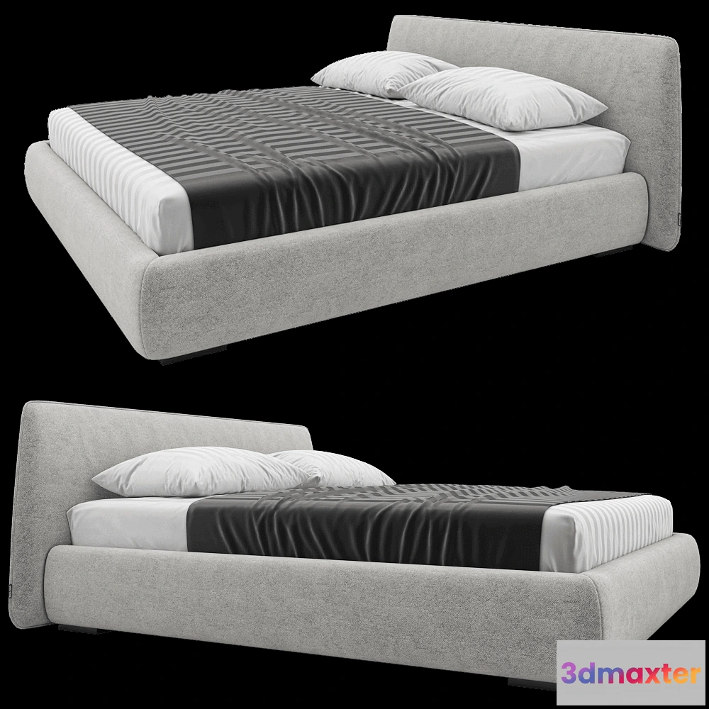 1614645 - Boca Room - Bed Boca Slimbed 3D Max