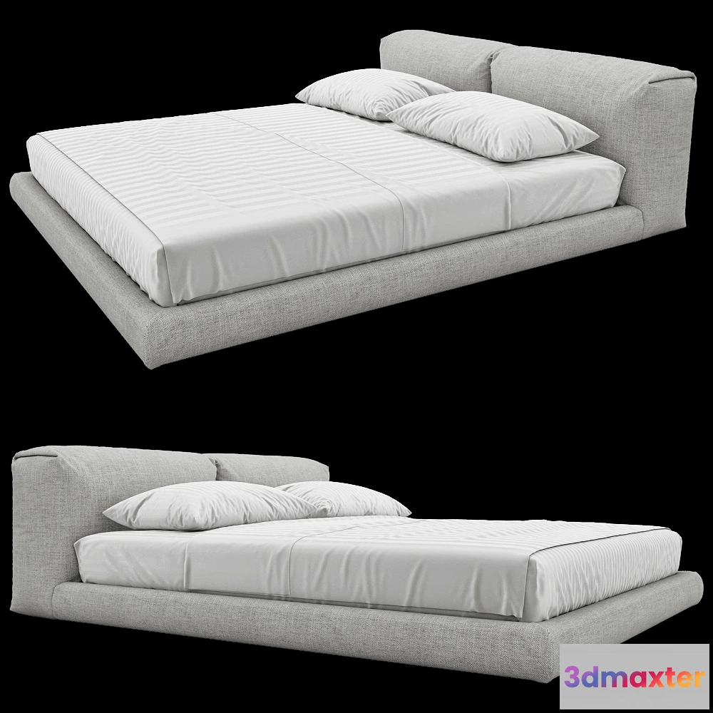 1614649 - Boca Room - Bed Boca Soft 3D Max