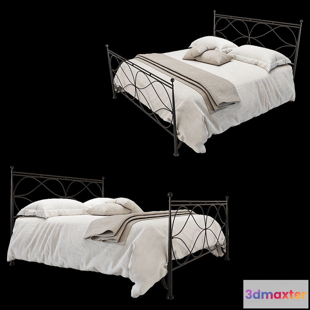 1614675 - Cantori - Bed Raphael 3D Max