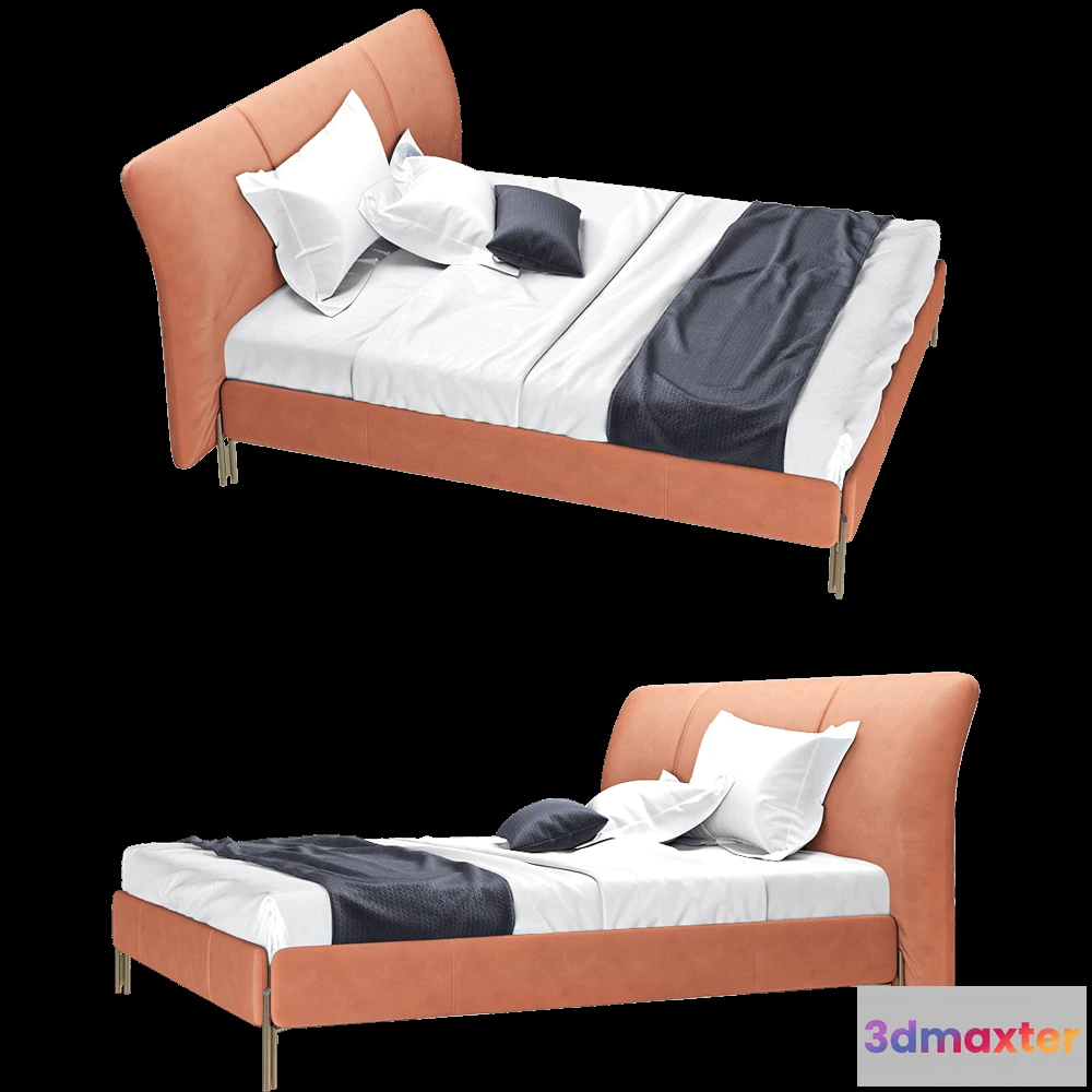 1614687 - Comodo - Bed Coqueta 3D Max