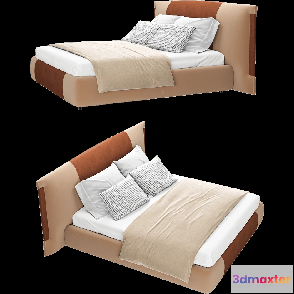 1614703 - Comodo - Bed Cartera 3D Max
