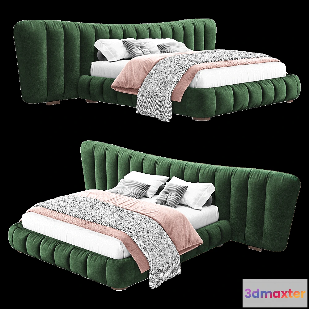 1614717 - Comodo - Bed Columna vertebral 3D Max