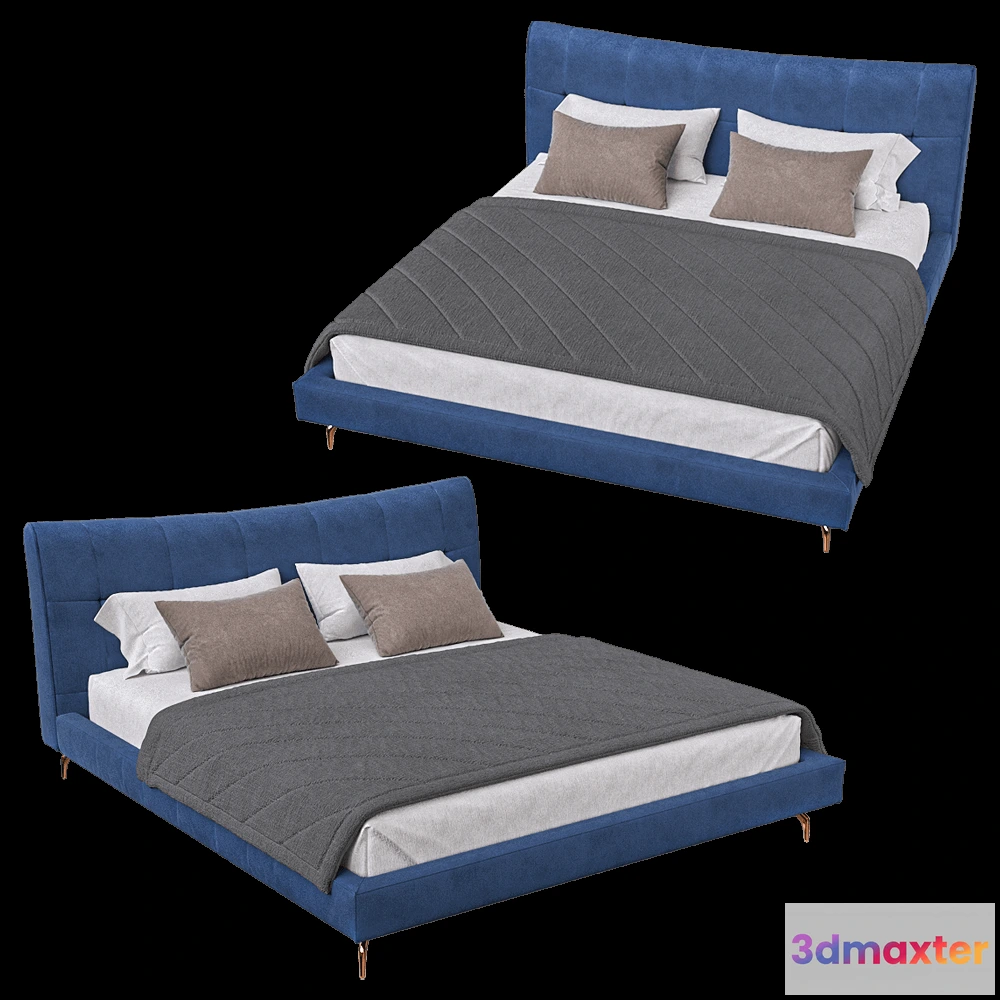 1614719 - Comodo - Bed Azur 3D Max