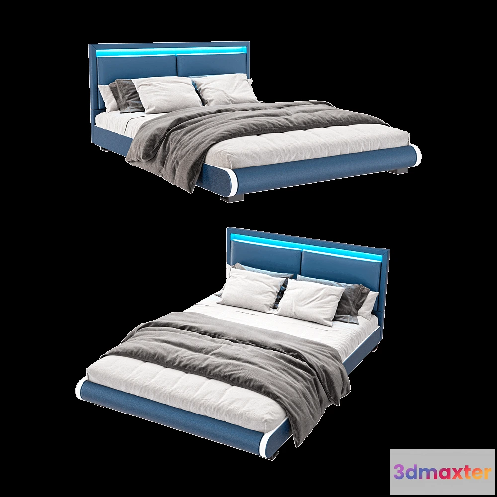 1614721 - Comodo - Bed Sombra 3D Max