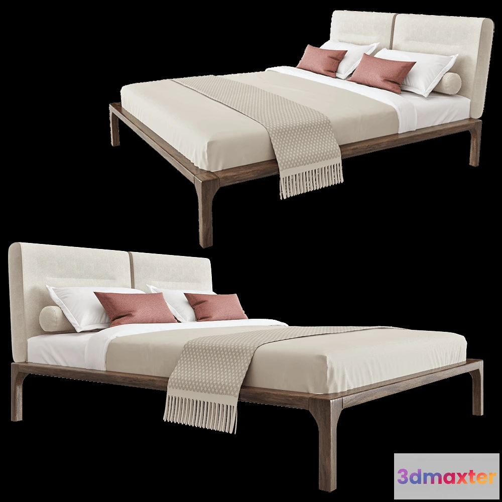 1614747 - Conte - Bed Kensington 3D Max