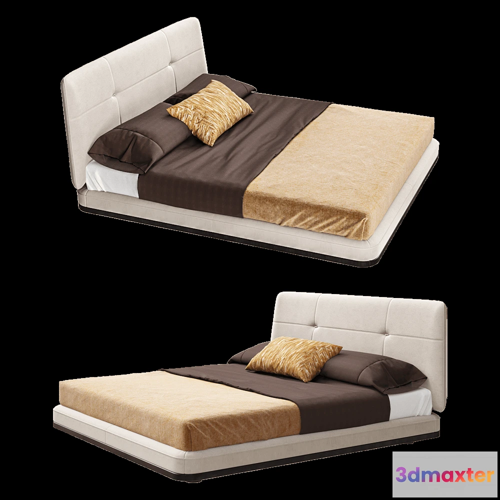 1614767 - CPRN HOMOOD - Bed Jackie 3D Max