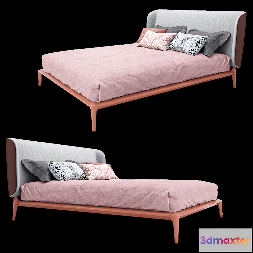1614793 - Furman - Bed Mara 3D Max