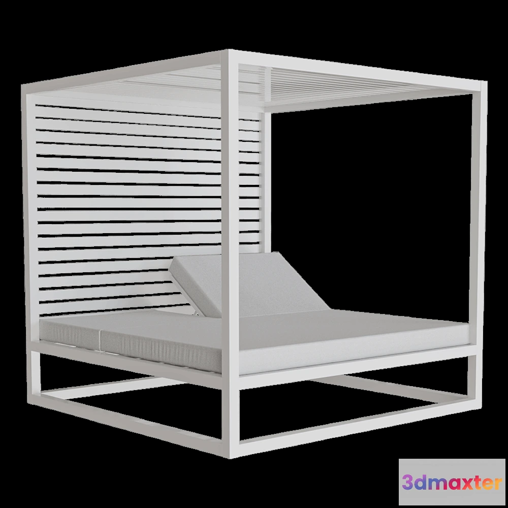 1614799 - Gandía Blasco - Daybed Elevated fixed slats 3D Max