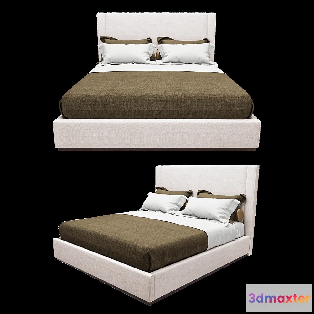 1614841 - Laskasas - Bed Lauren 3D Max