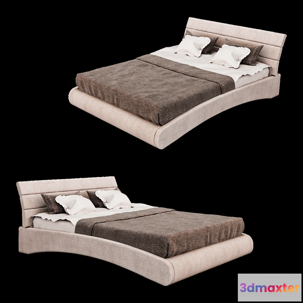 1614859 - Mirlachev - Bed ELEGANCE 3D Max