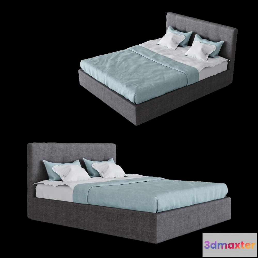1614861 - Mirlachev - Bed VENEZIA 3D Max