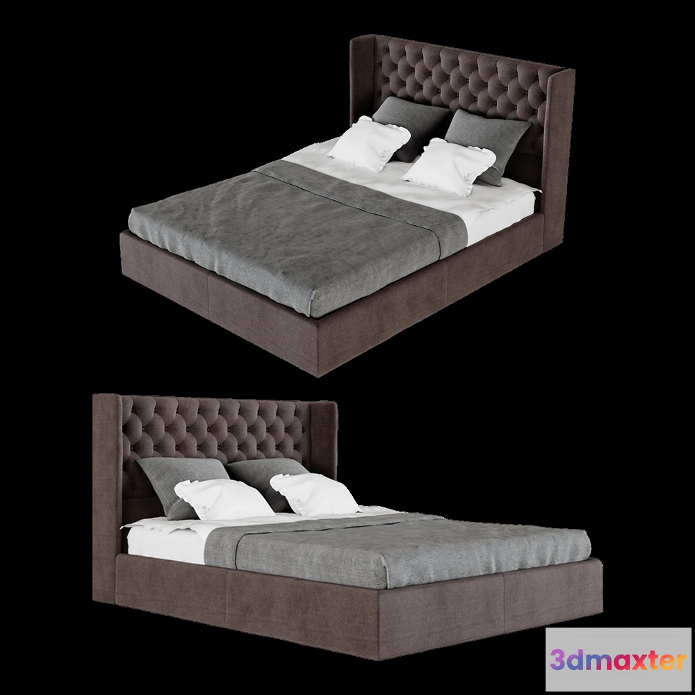 1614863 - Mirlachev - Bed BARSELONA 3D Max