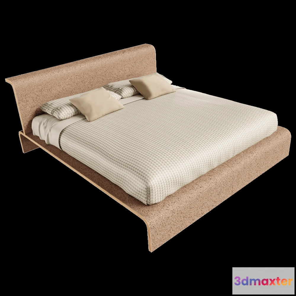 1614911 - OTQ design - Bed BISU 3D Max