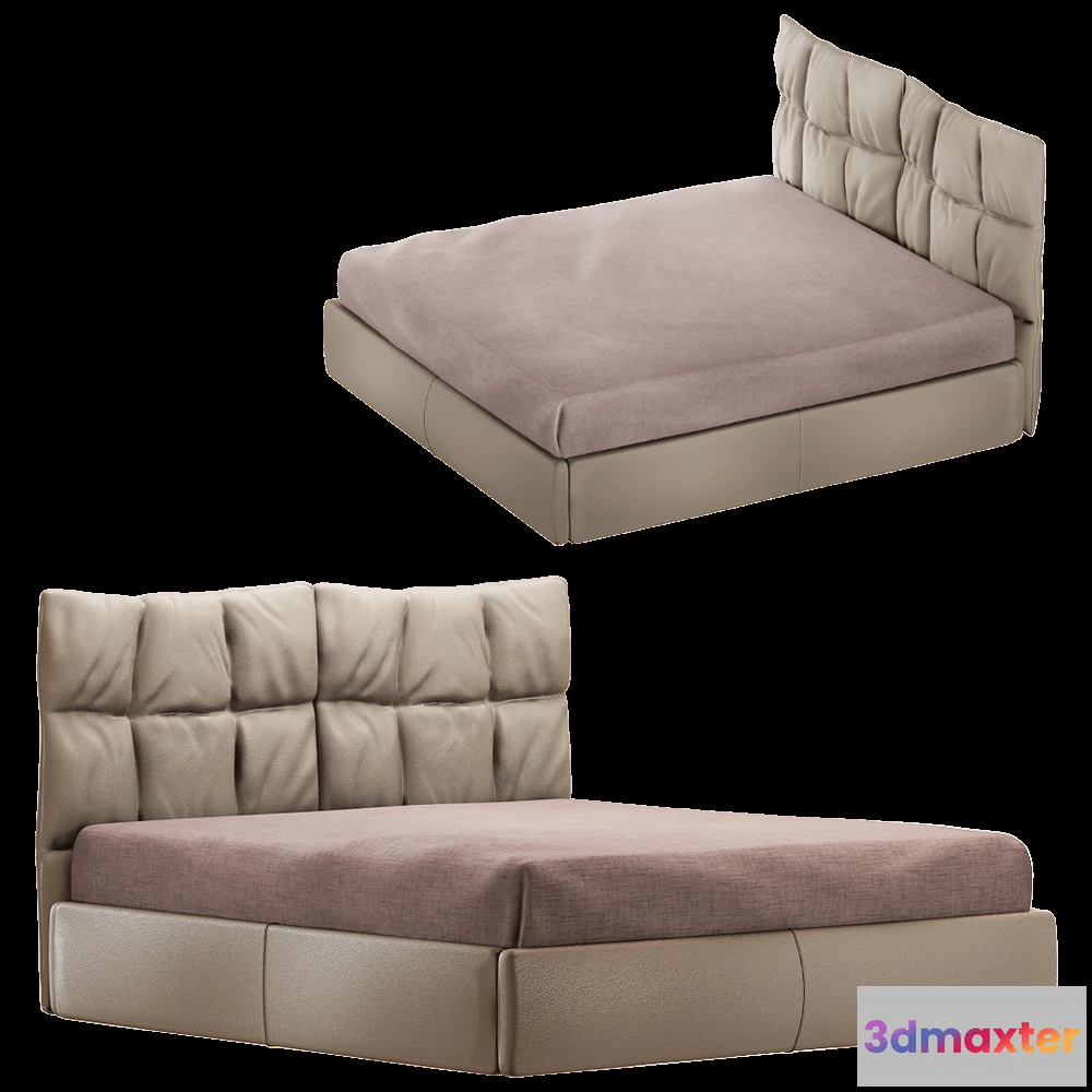 1614945 - Perozzo - Bed EVA Letto 3D Max