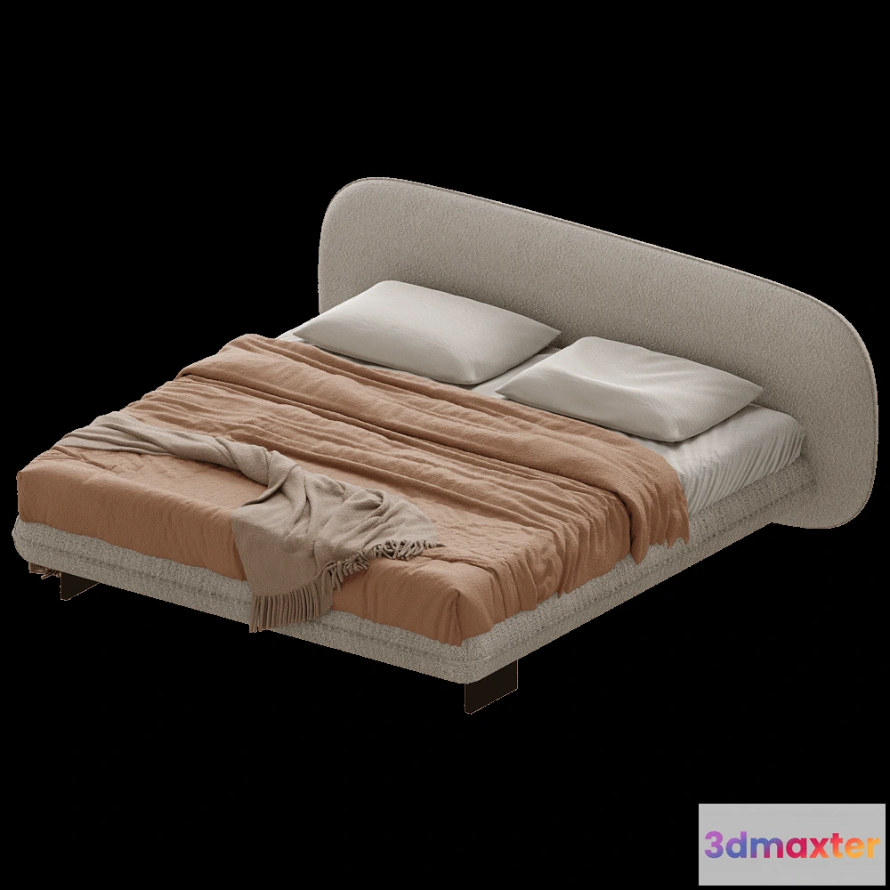1614953 - Saba  - Bed Wabi 3D Max
