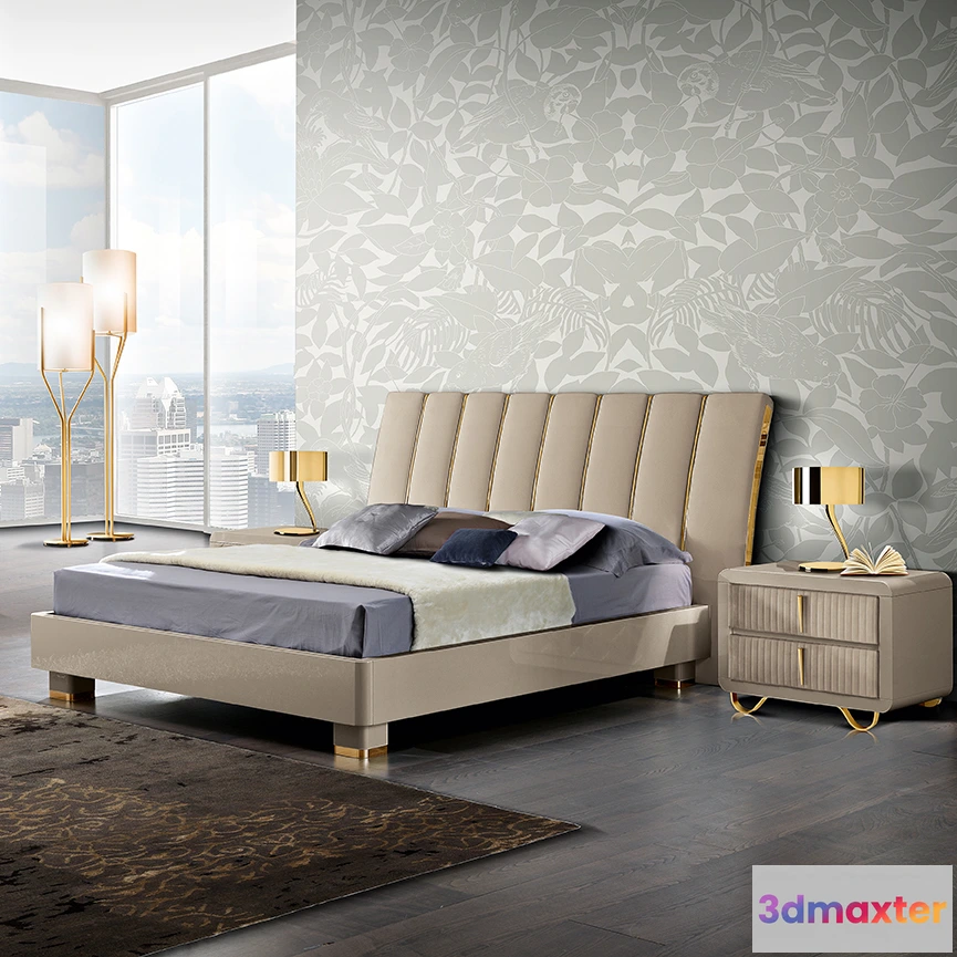 1614957 - Saber Jewels - Letto Prestige 3D Max