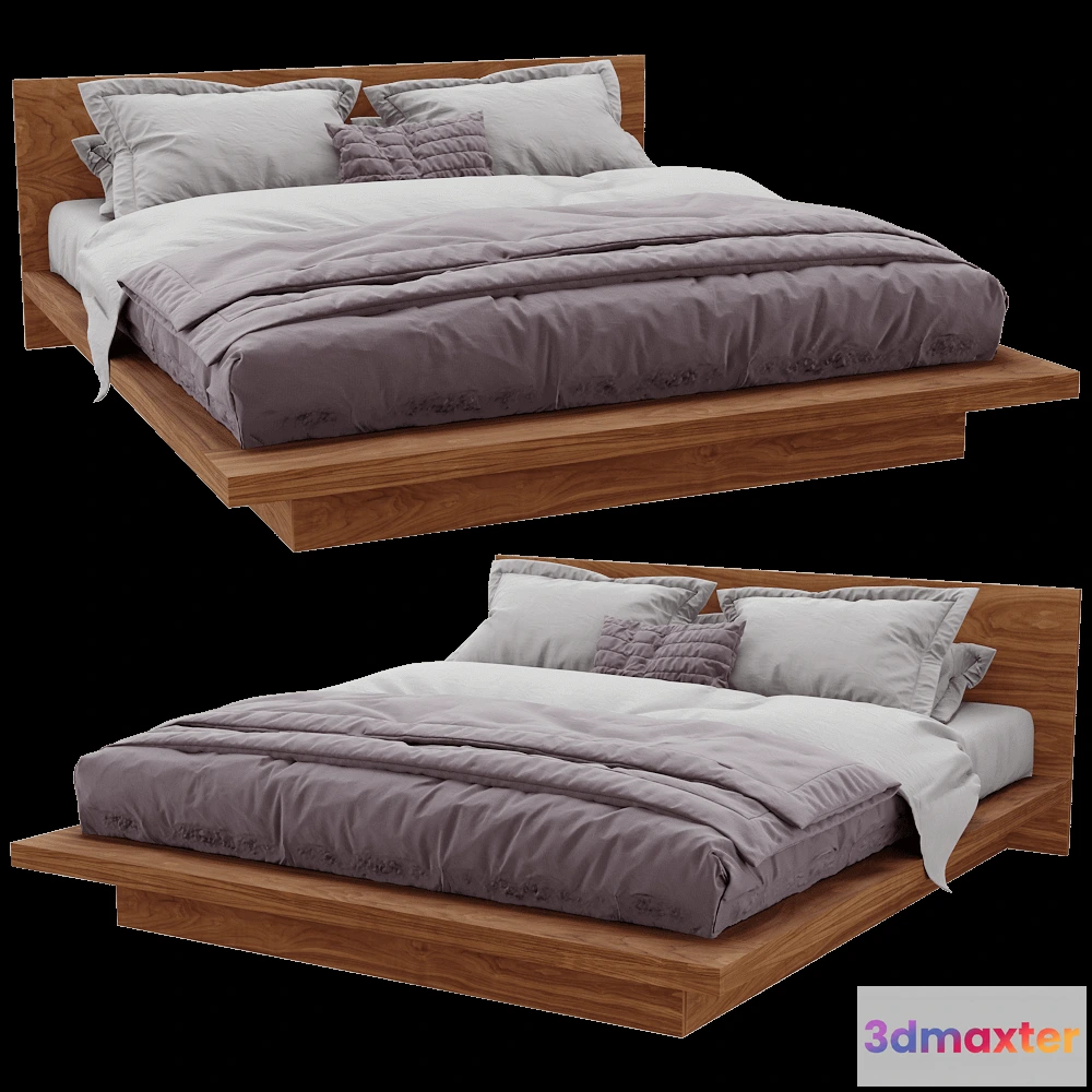 1614981 - SIJU - Bed no. 0074 3D Max