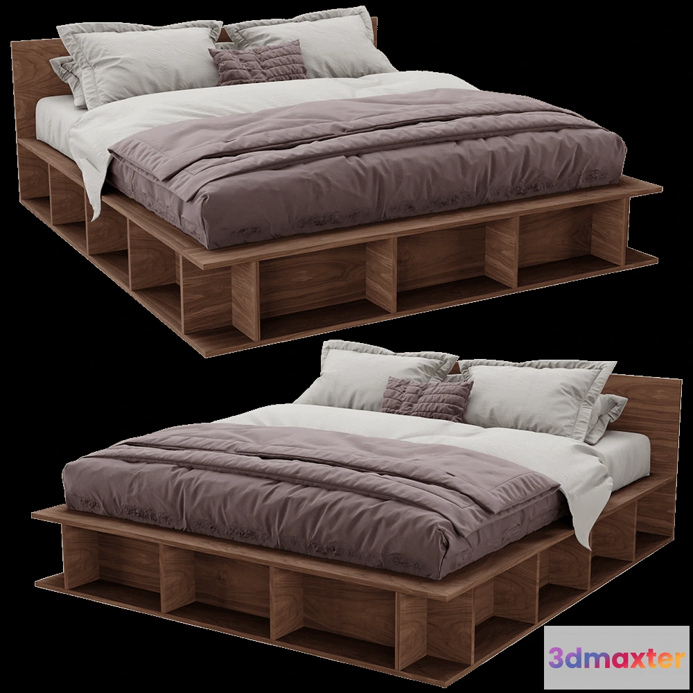 1614983 - SIJU - Bed no. 0072 3D Max