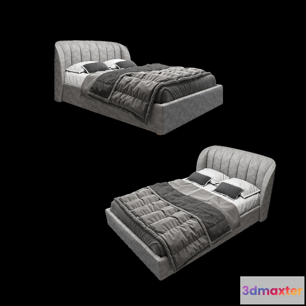 1614991 - The IDEA - Bed TULIP 314 3D Max