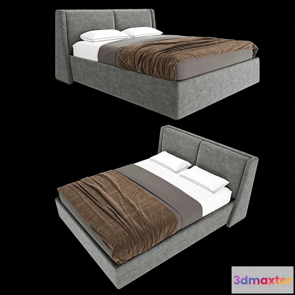 1614993 - The IDEA - Bed IRIS 116 3D Max