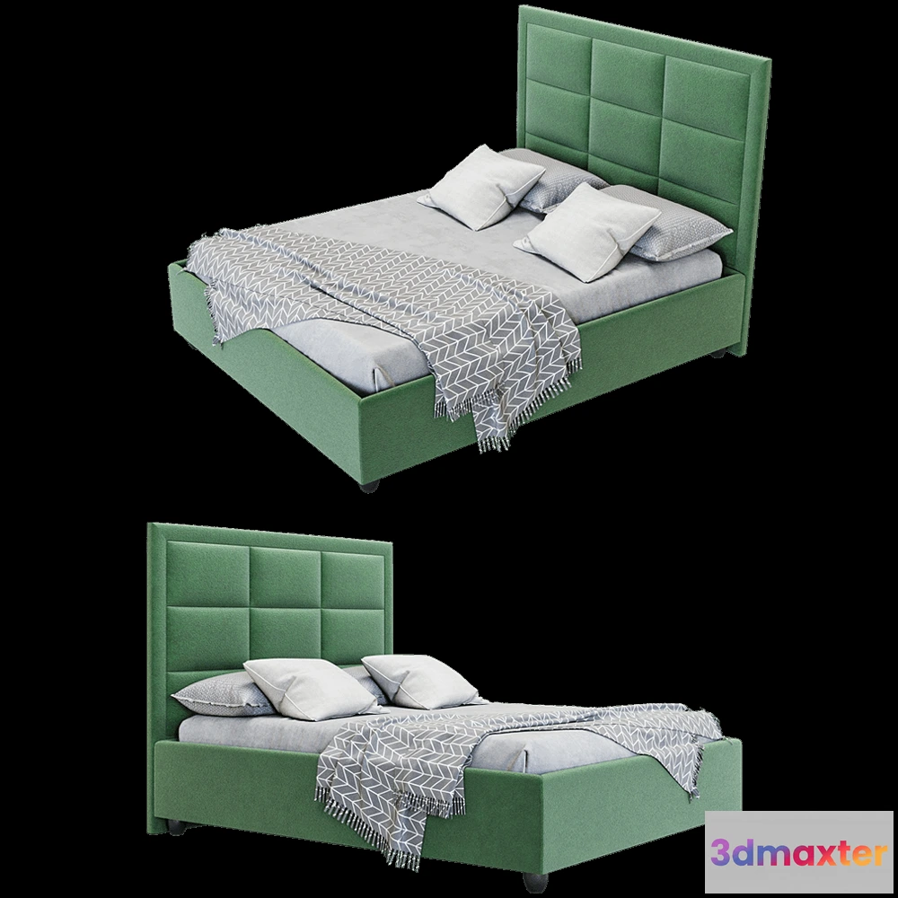 1614995 - The Sleep Shop - Bed SPOLENTO 3D Max