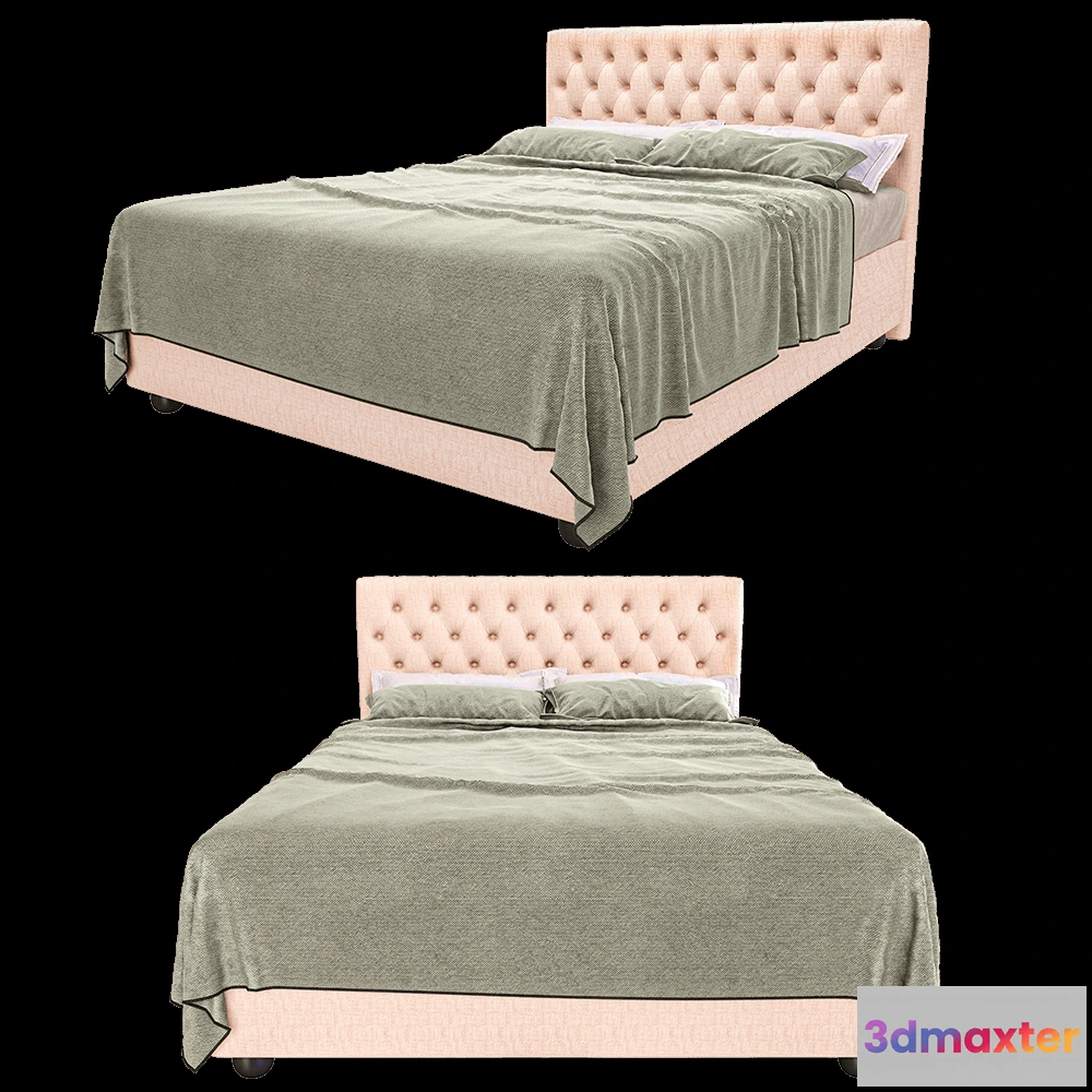 1614999 - The Sleep Shop - Bed Verona 3D Max