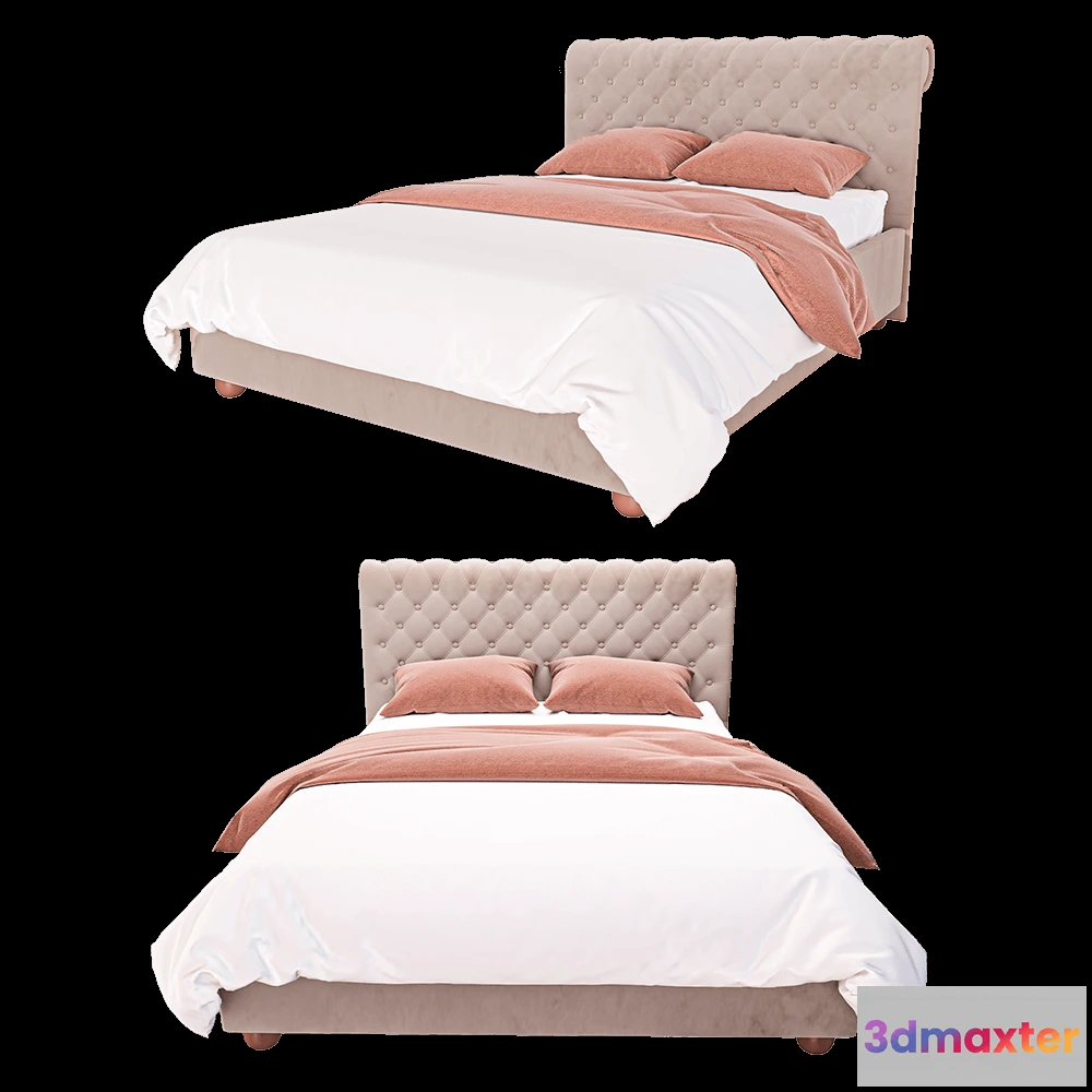 1615003 - The Sleep Shop - Bed Venecia 3D Max