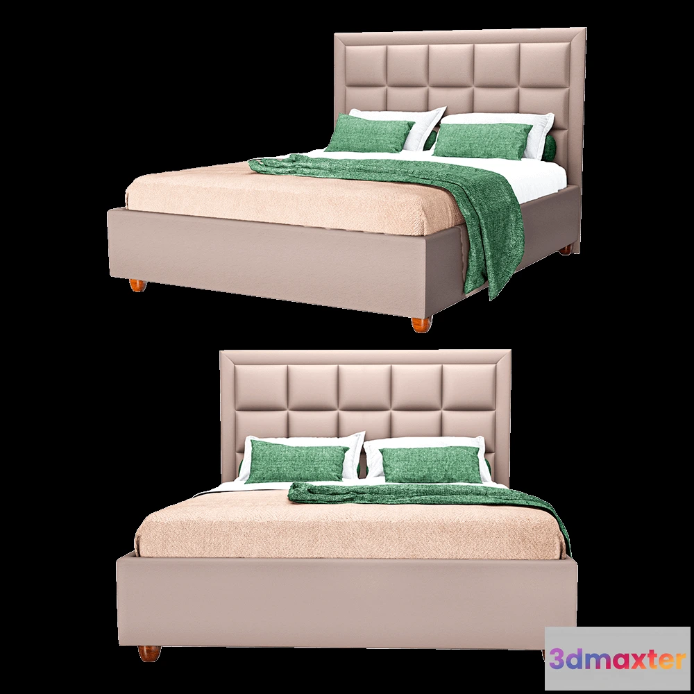 1615005 - The Sleep Shop - Bed Toskana 3D Max