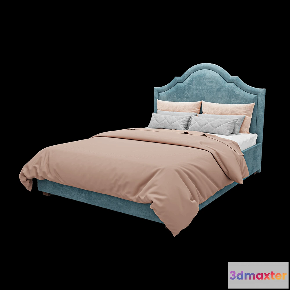 1615033 - The Sleep Shop - Bed Emilia 3D Max