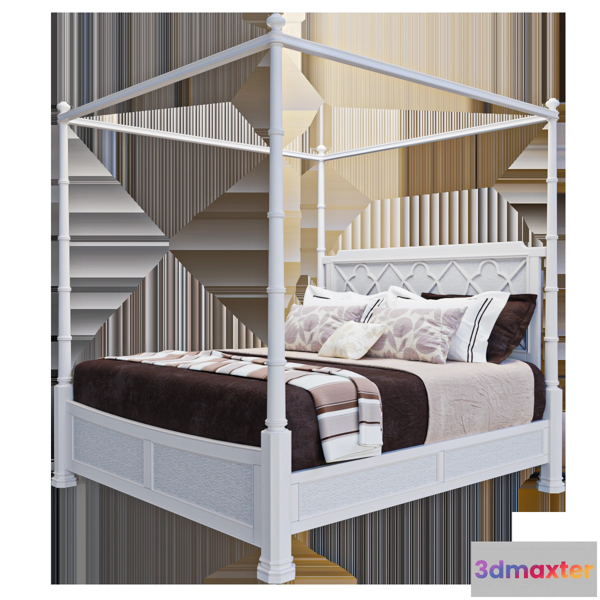 1615205 - furniture - Canopy bed 3D Max