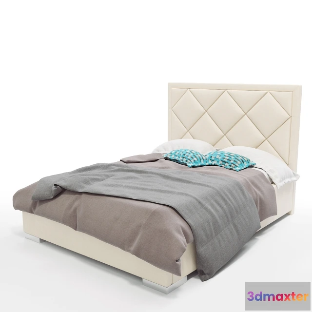 1615641 - furniture - Bed Patrick 3D Max